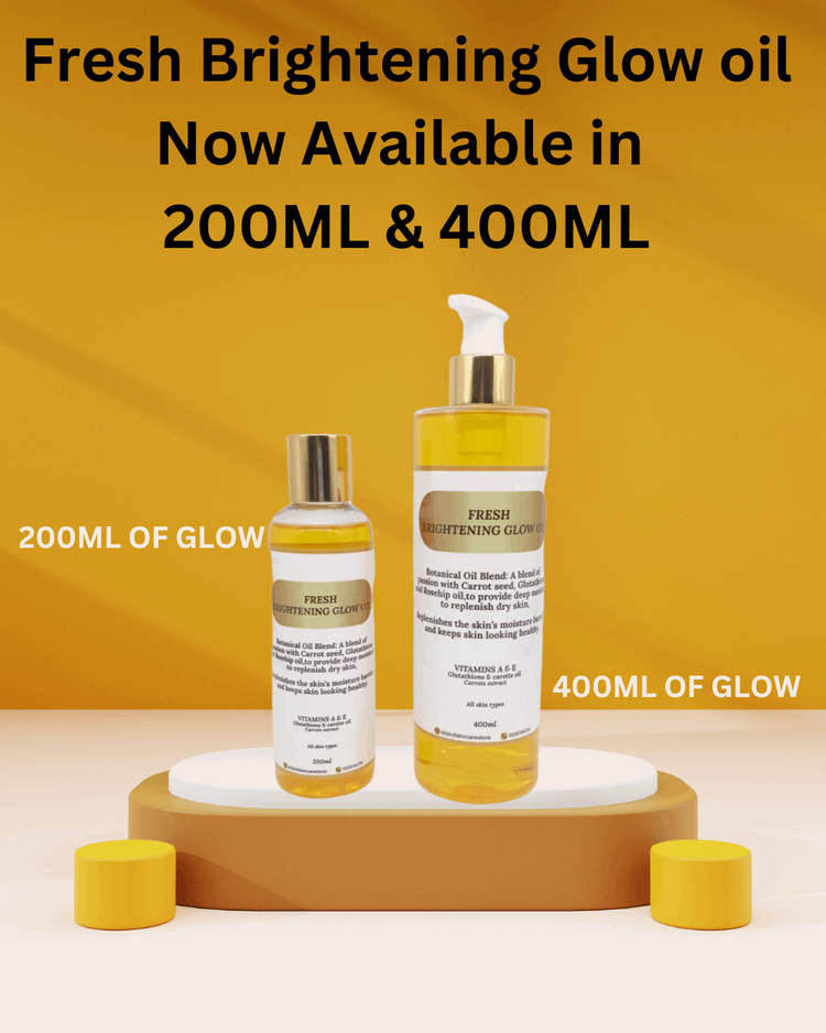 FRESH BRIGHTENING GLOW OIL-  BOTANICAL OIL BLEND IN 400ML