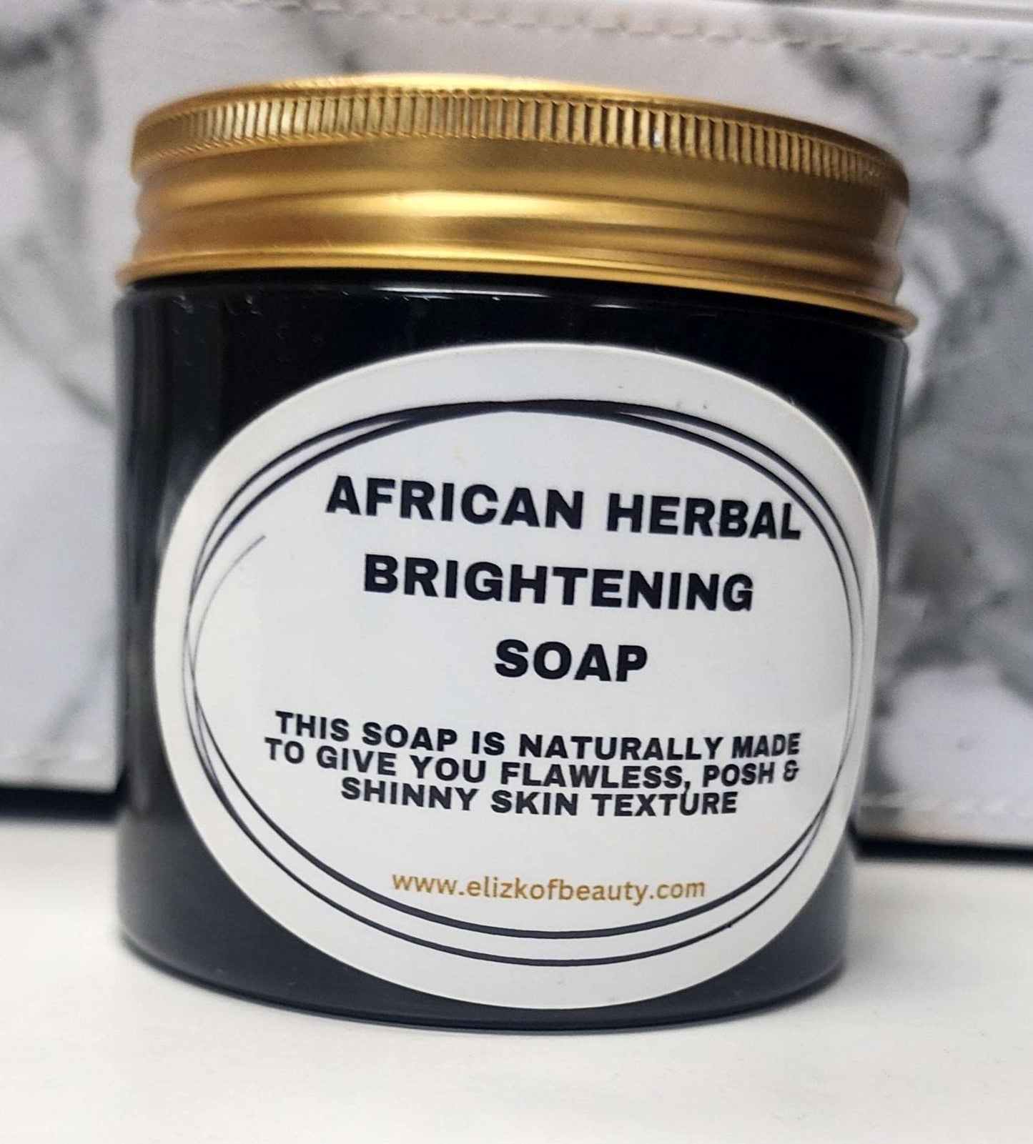 African Whitening Black Soap