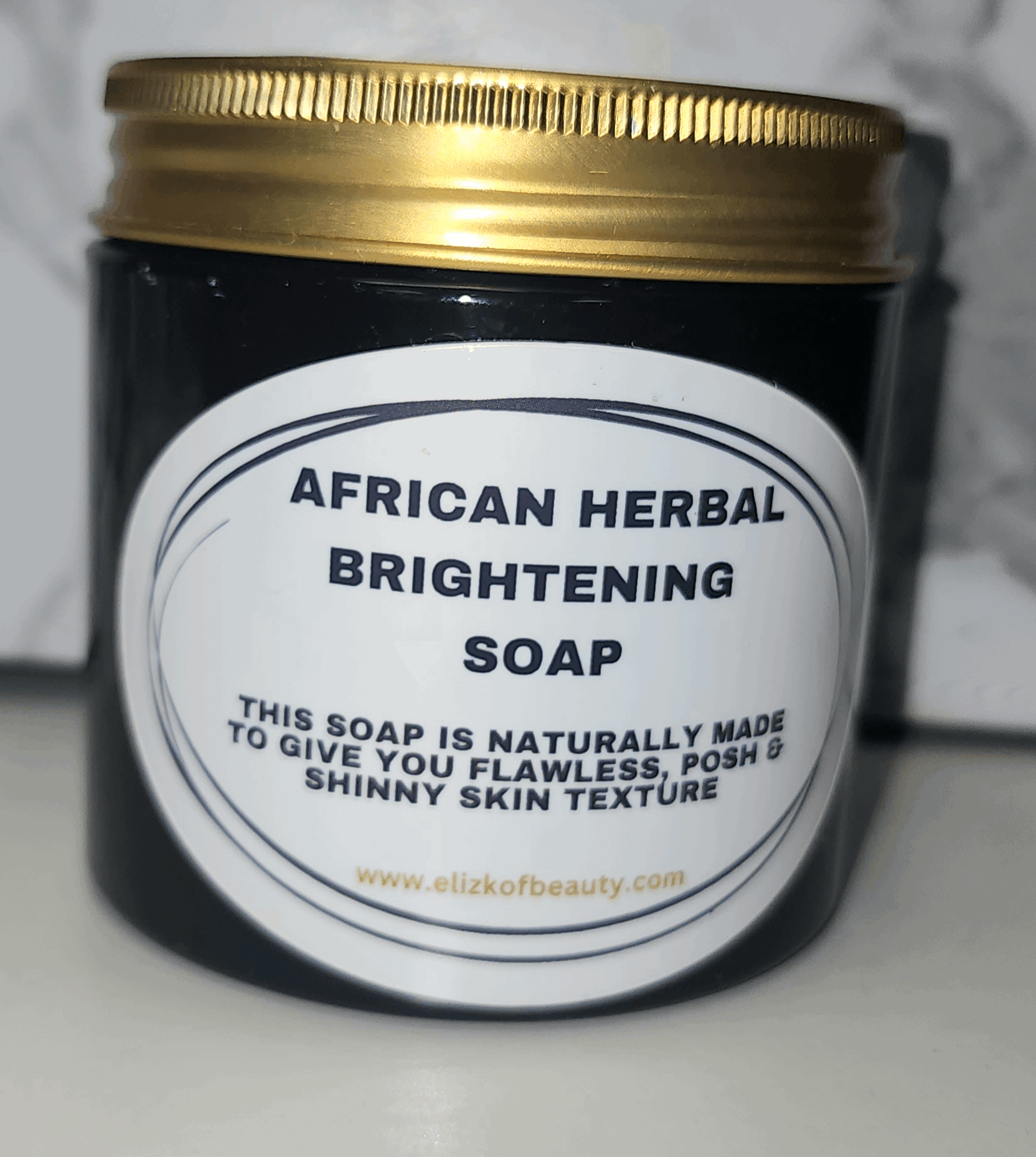 African Whitening Black Soap