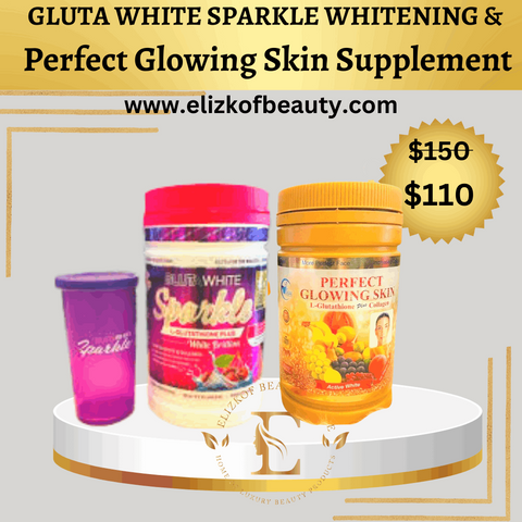 GLUTA WHITE SPARKLE AND PERFECT GLOW SKIN SUPPLEMENT