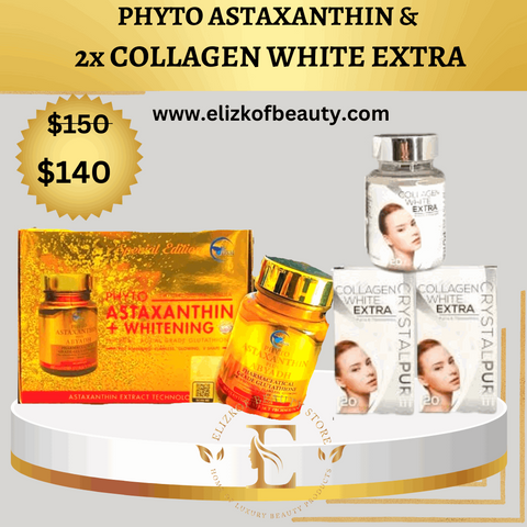 PHYTO ASTAXATHIN AND 2X OF COLLAGEN WHITE EXTRA