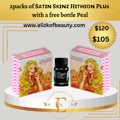 2PACKS OF SATIN SKINZ HITHION PLUS WITH A FREE GIFT