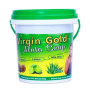 Virgin Fresh Alata Soap With Shea Butter, Lime &amp; Aloe Vera Natural Soap For Your Natural Body