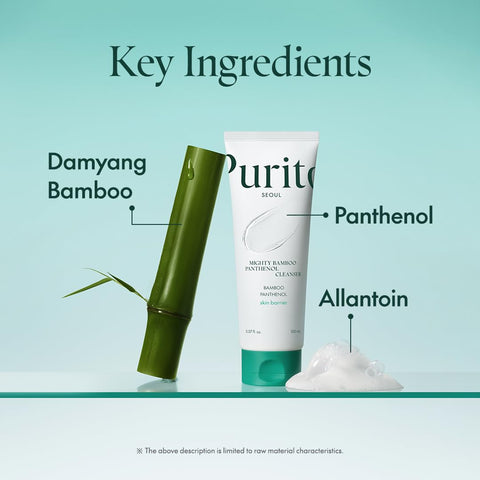 Purito SEOUL - Mighty Bamboo Panthenol Cleanser [150ml]