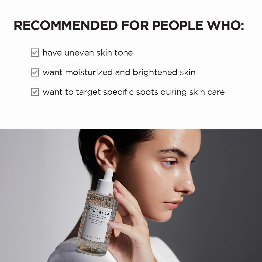 Madagascar Centella Tone Brightening Capsule Ampoule Jumbo -SKIN 1004 - elizkofbeauty