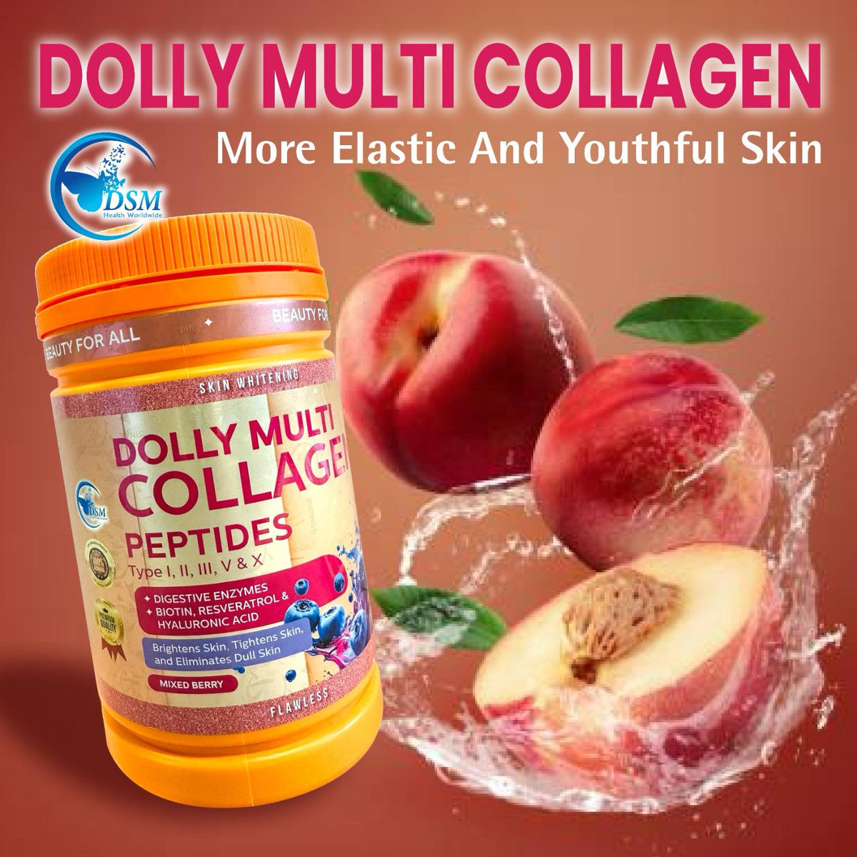 DOLLY MULTI COLLAGEN - More Elastic And Youthful look - elizkofbeauty