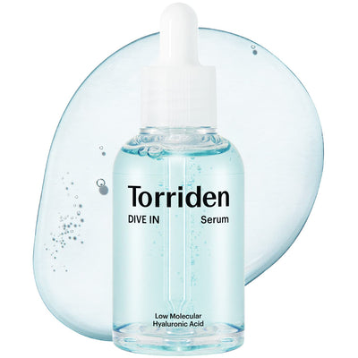 Torriden DIVE-IN Low-Molecular Hyaluronic Acid Serum, 1.69 fl oz | Fragrance-free Face Serum for Dry, Dehydrated, Oily Skin