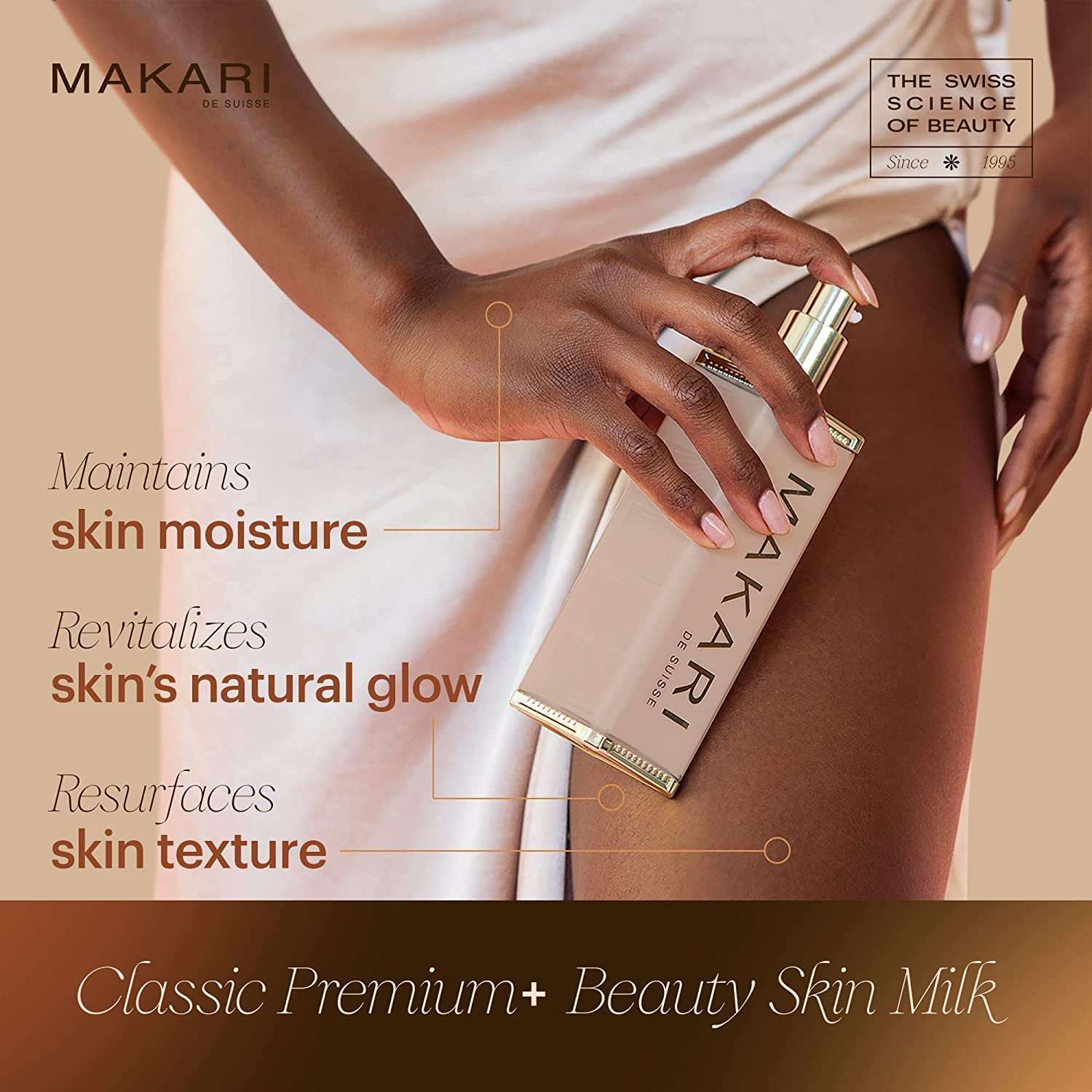 Makari Body Brightening Beauty Milk Premium Plus
