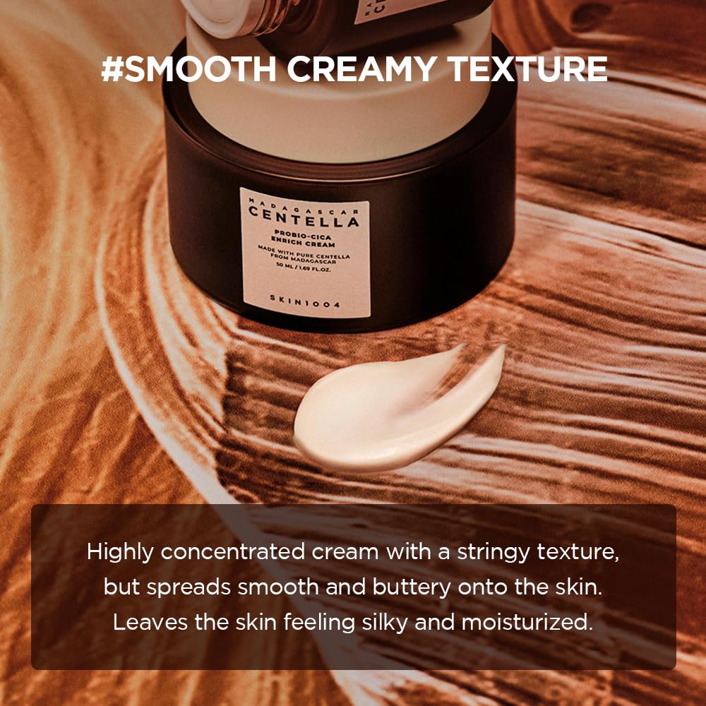 PROBIO-CICA ENRICH CREAM Rich &amp; Buttery Barrier face  Cream.   SKIN1004 Madagascar Centella Probio-Cica Enrich Cream - elizkofbeauty
