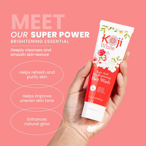 Kojic Acid Skin Brightening Face Wash
