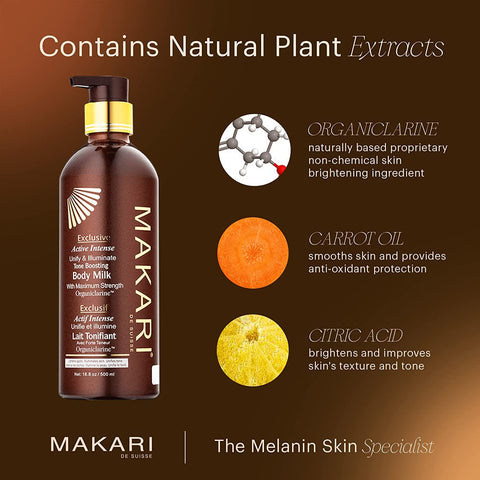 Makari Exclusive Tone Boosting Body Milk