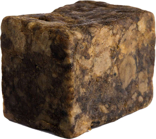 Raw African Black Soap, 100% All Natural by Elizkof Beauty Store, Cruelty Free, Organic and Unrefined