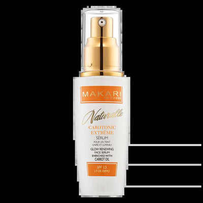 Makari Naturalle Carotonic Extreme Glow Renewing Serum SPF15, Enriched with Carrot Oil