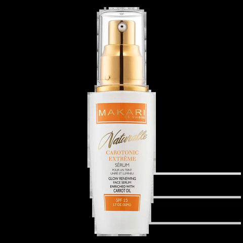 Makari Naturalle Carotonic Extreme Glow Renewing Serum SPF15, Enriched with Carrot Oil