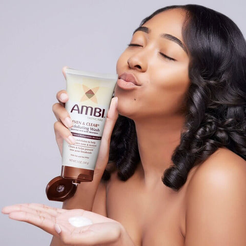 Ambi Even & Clear Exfoliating Wash Salicylic Acid Acne Treatment