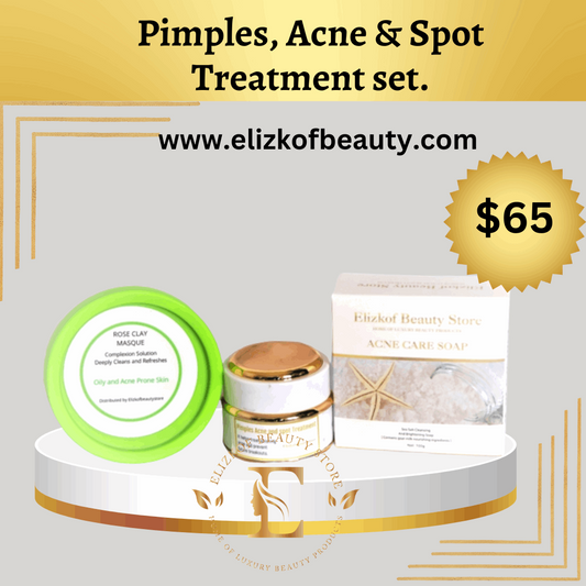 Pimples , Acne & Spot Treatment set.