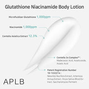Glutathione Niacinamide Body Lotion [300ml]- APLB
