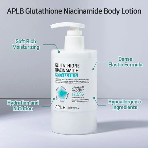 Glutathione Niacinamide Body Lotion [300ml]- APLB