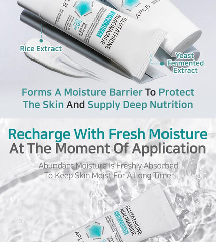 Glutathione Niacinamide Sunscreen -APLB