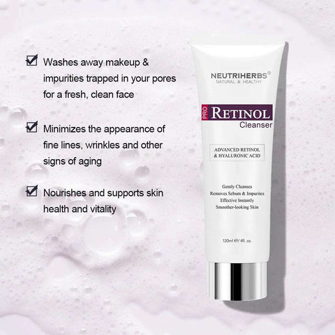 Neutriherbs Retinol Cleanser advanced retinol & Hyaluronic Acid