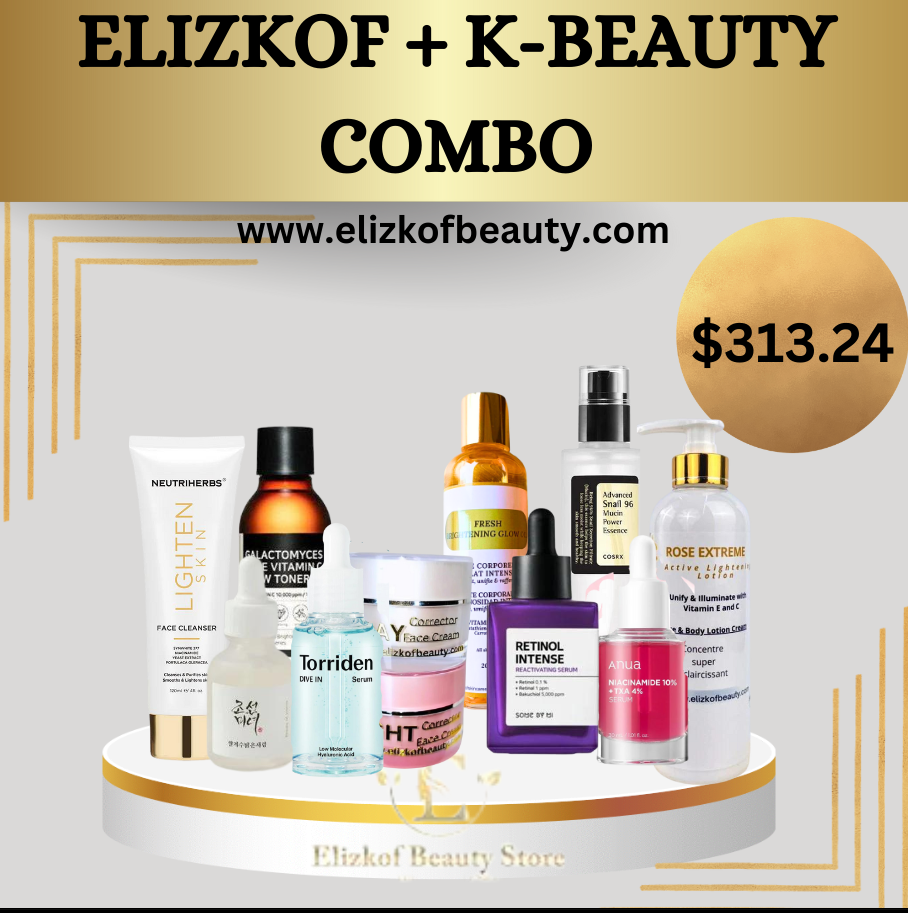 Elizkof + K-Beauty Combo - elizkofbeauty