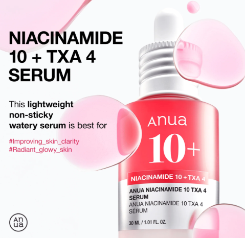 Anua Serum ( Niacinamide 10%+ TXA 4%) - elizkofbeauty