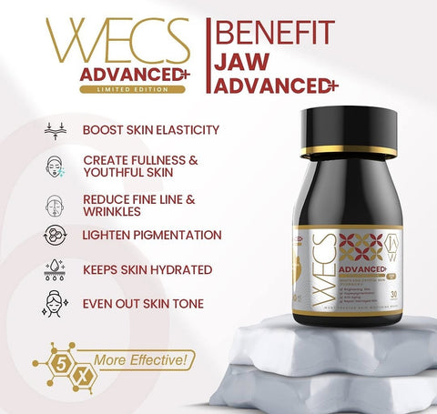 JAW ADVANCED SKIN WHITENING 3000MG GLUTATHIONE  30CAPS