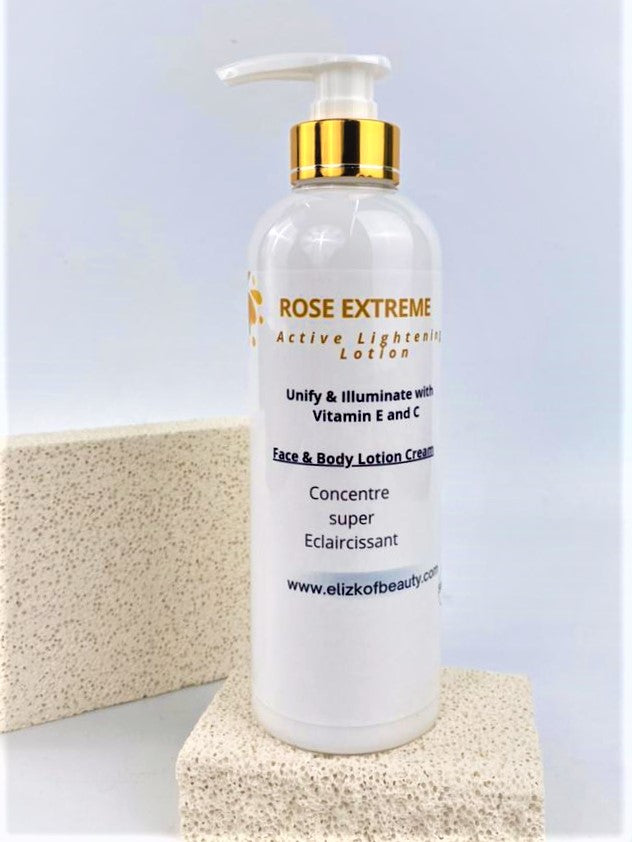 ROSE EXTREME.  Active skin Lightening Lotion for Face & Body.
