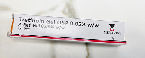Acne treatment  0. 05%  And  0.1%  Available by prescription or expert recommendation.