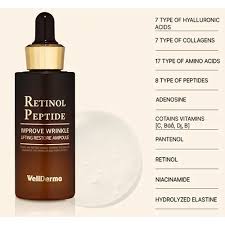 Retinol Peptide Lifting Restore Ampoule - WellDerma - elizkofbeauty