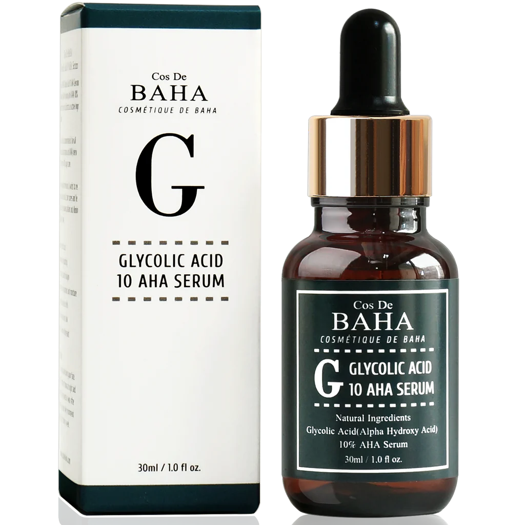 Glycolic Acid 10 AHA Serum-Cos De BAHA - elizkofbeauty