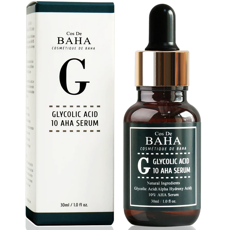 Glycolic Acid 10 AHA Serum-Cos De BAHA - elizkofbeauty
