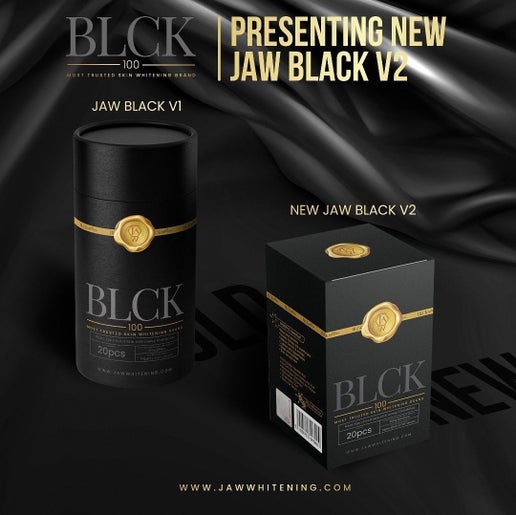 JAW BLACK SKIN WHITENING SUPPLEMENT - elizkofbeauty