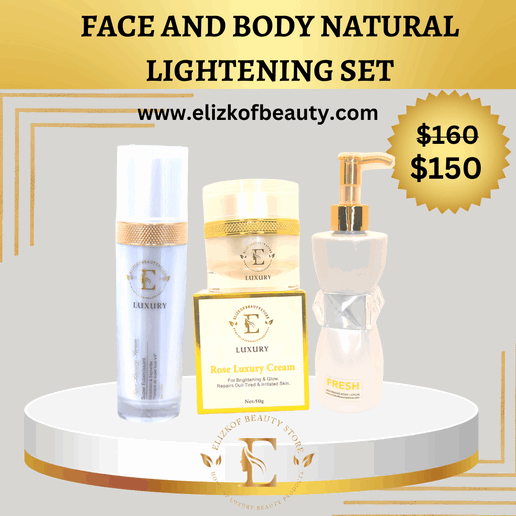 FACE AND BODY NATURAL LIGHTENING SET