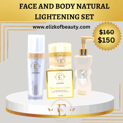 FACE AND BODY NATURAL LIGHTENING SET