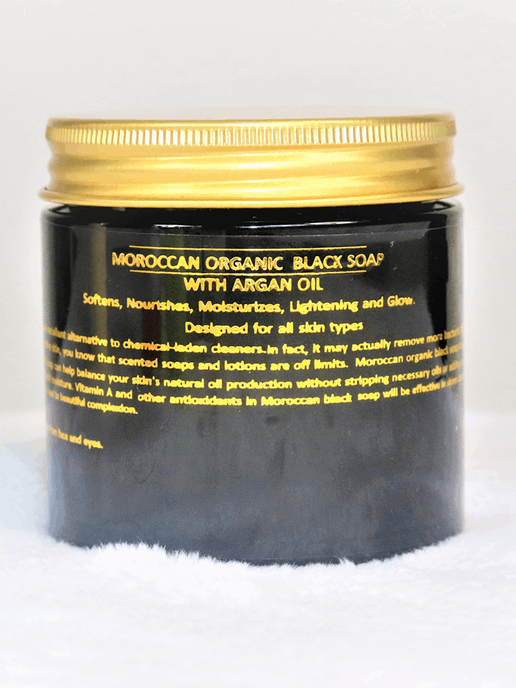 MOROCCA BLACK  SOAP (For All skin Types)