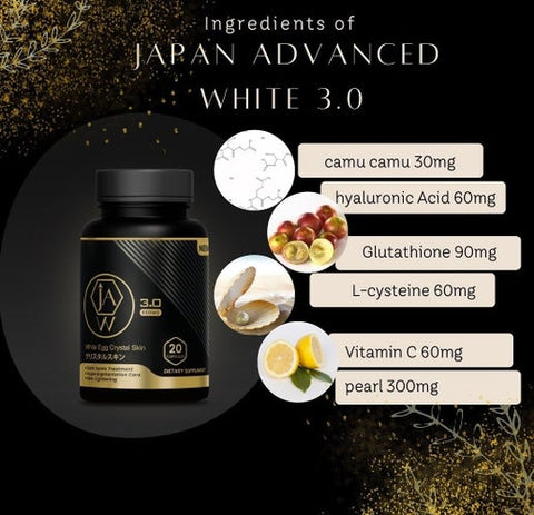 JAW BLACK SKIN WHITENING SUPPLEMENT - elizkofbeauty