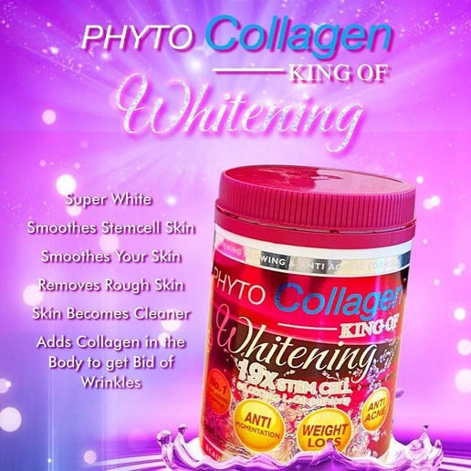 Phyto Collagen Whitening 19X STEM CELL Anti-Aging Pro Whitening Results Energy - elizkofbeauty