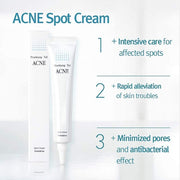 Pyunkang Yul ACNE, Acne Spot Cream - Acne Skin Care Spot Treatment for Face - Rapid Alleviation of Skin Troubles - Salicylic acid BHA - Natural Ingredients from Oriental Medicine - elizkofbeauty