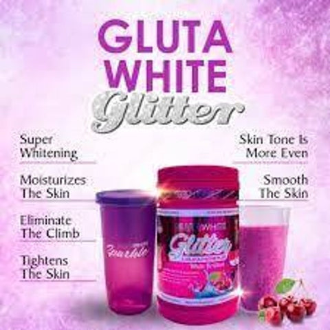 GLUTA WHITE SPARKLE L-GLUTATHIONE AND LADIES SHINE.