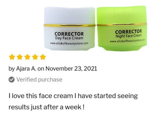 Corrector Face Cream ( 2in1 spot removal cream) - elizkofbeauty