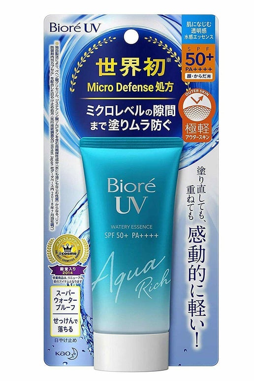 Biore UV Aqua Rich Watery Essence SPF50+PA++++ 50g Sunscreen