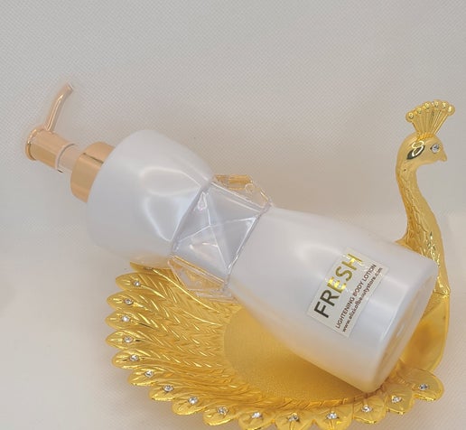 Fresh Body Lotion ( natural skin Lightening Lotion)Niacinamide creams with SPF++50 - elizkofbeauty