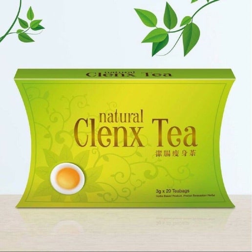 1 BOX DETOX CLENX TEA HERBAL SLIMMING NATURAL FAST WEIGHT LOSS QUICK DETOX - elizkofbeauty