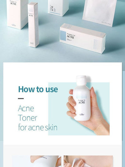 Acne Treatment Toner 150ml. - Salicylic acid BHA Astringent for Face - Natural Ingredients removing Dead Skin Cells and Minimizing Pores- By Pyunkang Yul
