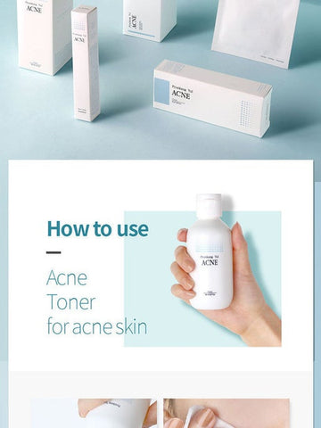 Acne Treatment Toner 150ml. - Salicylic acid BHA Astringent for Face - Natural Ingredients removing Dead Skin Cells and Minimizing Pores- By Pyunkang Yul - elizkofbeauty