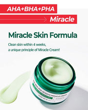 30 Days Miracle Cream, 60g, Mild Skin Barrier Cream, Acne-Fighting, for Sensitive Skin, Calming, Cleanse + Protect Skin, Anti-wrinkle - elizkofbeauty