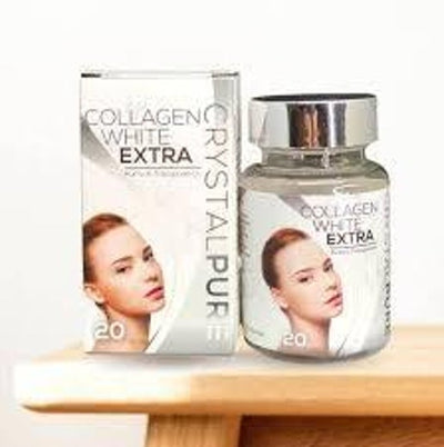 2X OF COLLAGEN WHITE EXRA CRYSTAL PURE AND 1PHYTO ASTAXANTHIN PLUS ABYADH.