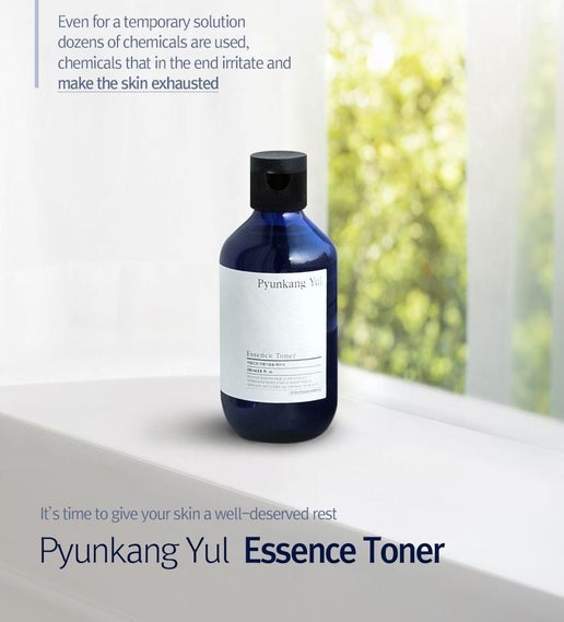 PYUNKANG YUL Facial Essence Toner 6.8 Fl. Oz- Face Moisturizer Skin Care Korean Toner for Dry and Combination Skin Types - Astringent for Face Certified as a Zero-Irritation - Condensed Texture - elizkofbeauty