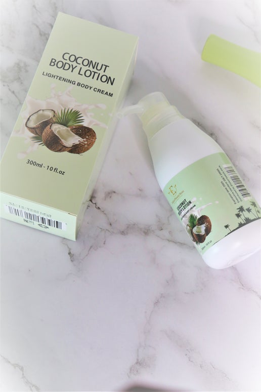 Coconut body Lotion  ( For Those that want to maintain their natural Skin) - elizkofbeauty